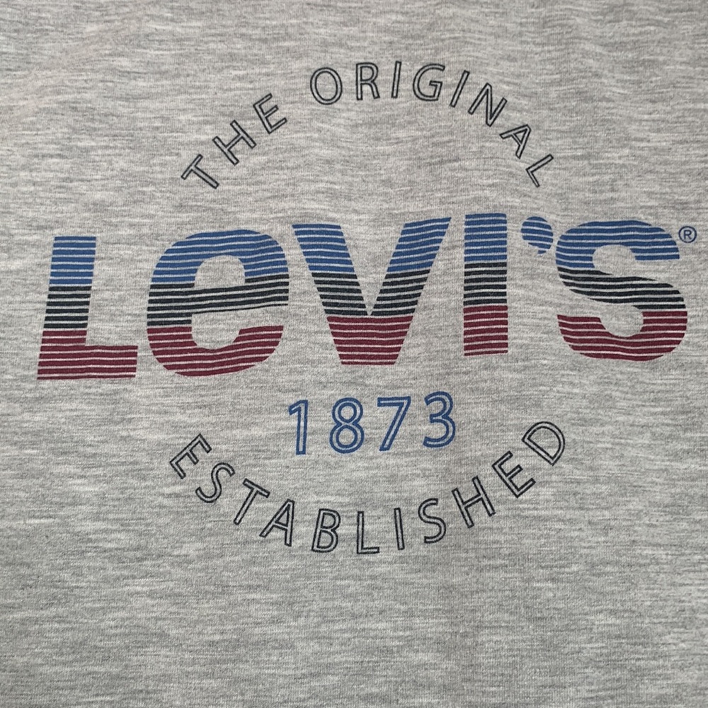 2 pack Boys 7/8 Levi’s Logo T-Shirts - Picture 5 of 11